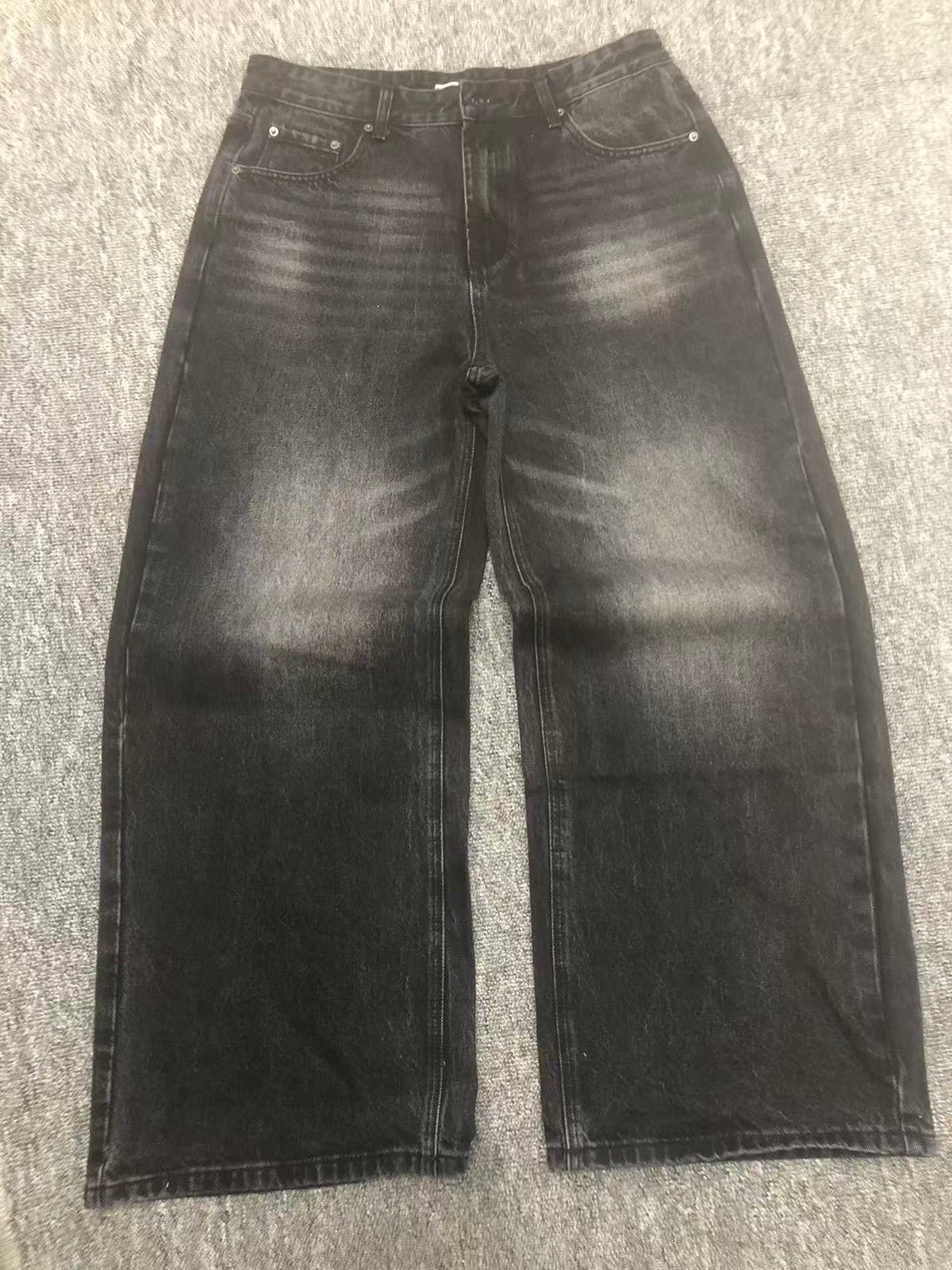 Men's 15 oz Baggy Wide-Leg Jeans